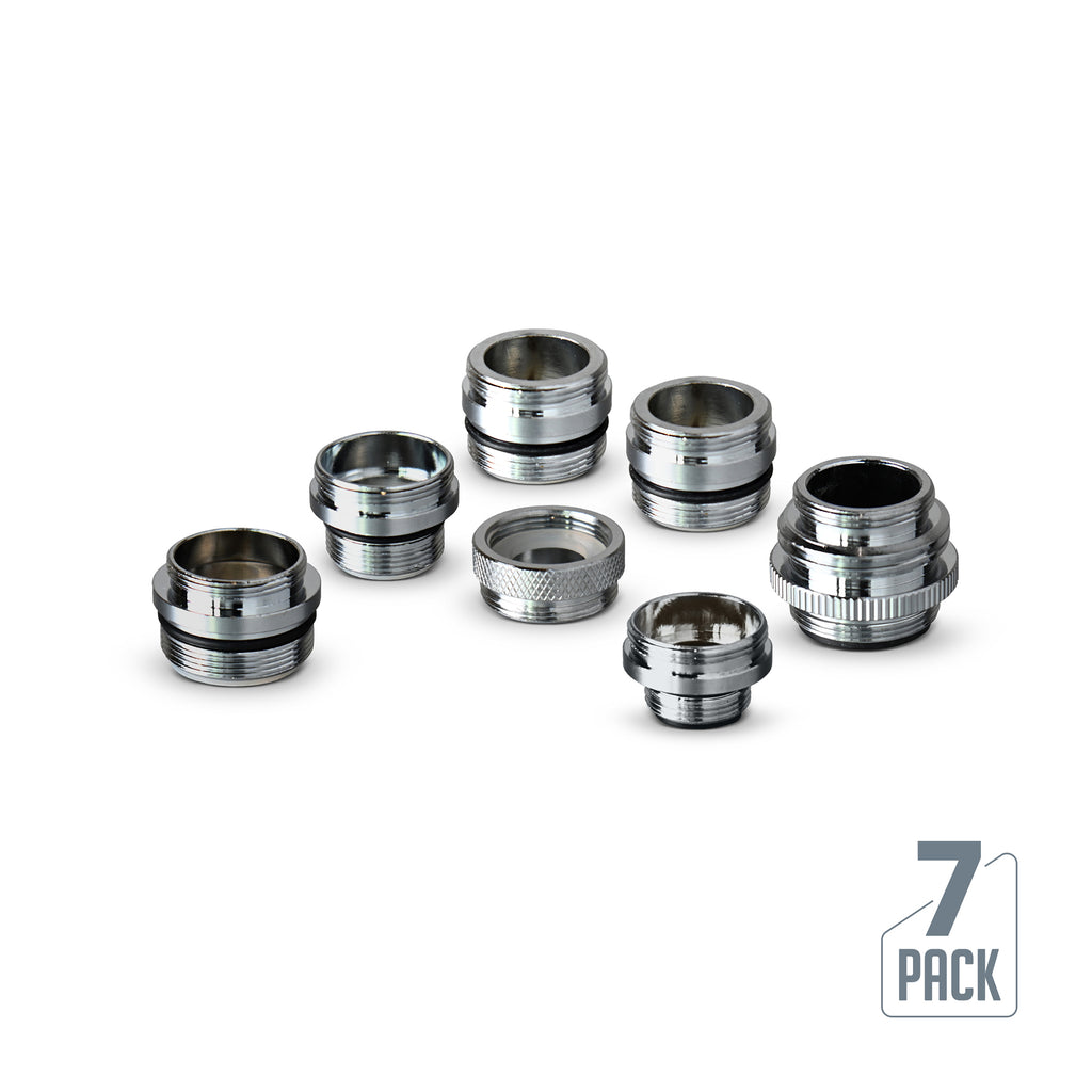 SmarterFresh Seven Piece Faucet Adapter Kit