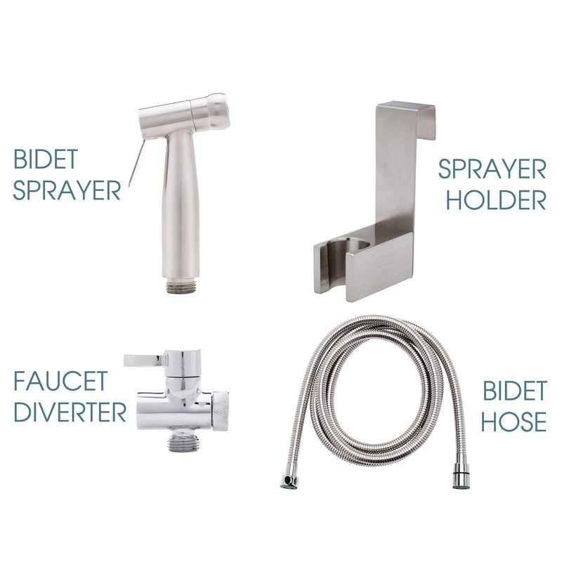 SmarterFresh Faucet Sprayer Warm Water Bidet