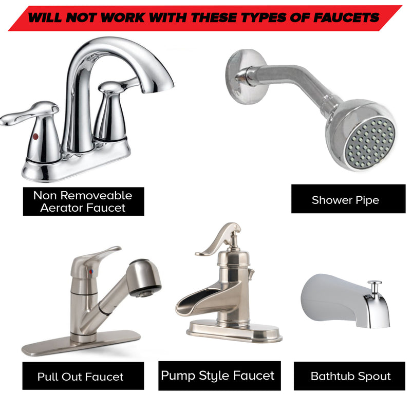 SmarterFresh Faucet Sprayer Warm Water Bidet